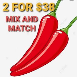🌶 RED HOT CHILI SALE 2 FOR $38 🌶 Mix & Match